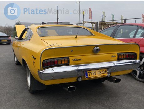 TYW 484M, Chrysler Valiant Charger