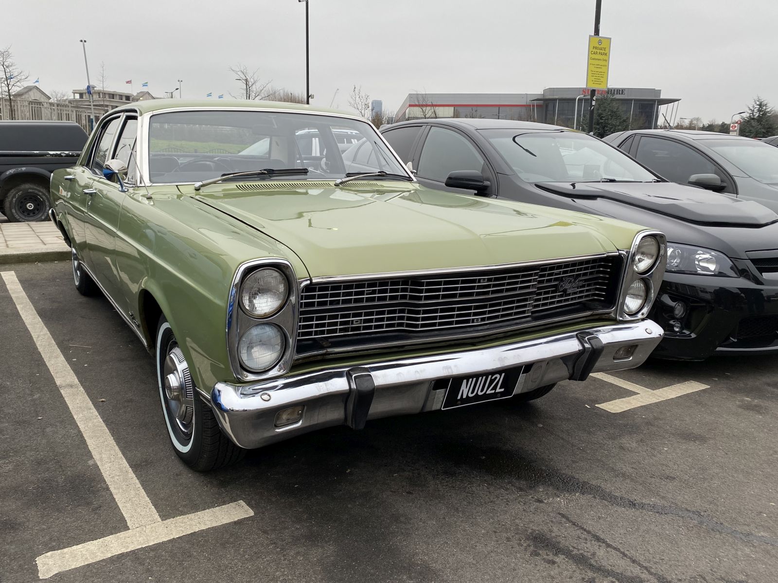 NUU2L, Ford Fairlane Australia: 1st gen (ZA/ZB/ZC/ZD; AU-market), 1967–1972