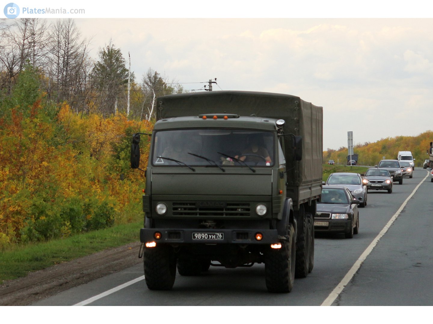 9890 ун 76, KamAZ 5350 53501 Мустанг (Mustang), 2007–