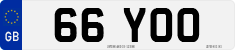 License plate of the United Kingdom, 1932 year system