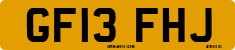 License plate of the United Kingdom, 2001 year system