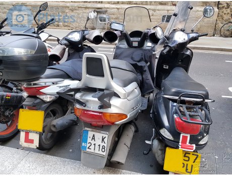 A 2118 K, Suzuki Burgman / Skywave