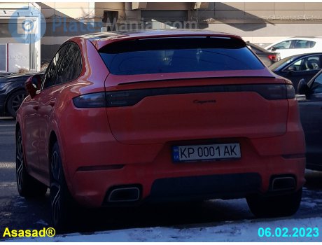 KP 0001 AK, Porsche Cayenne