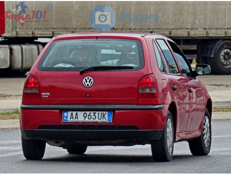 AA 963 UK, Volkswagen Gol
