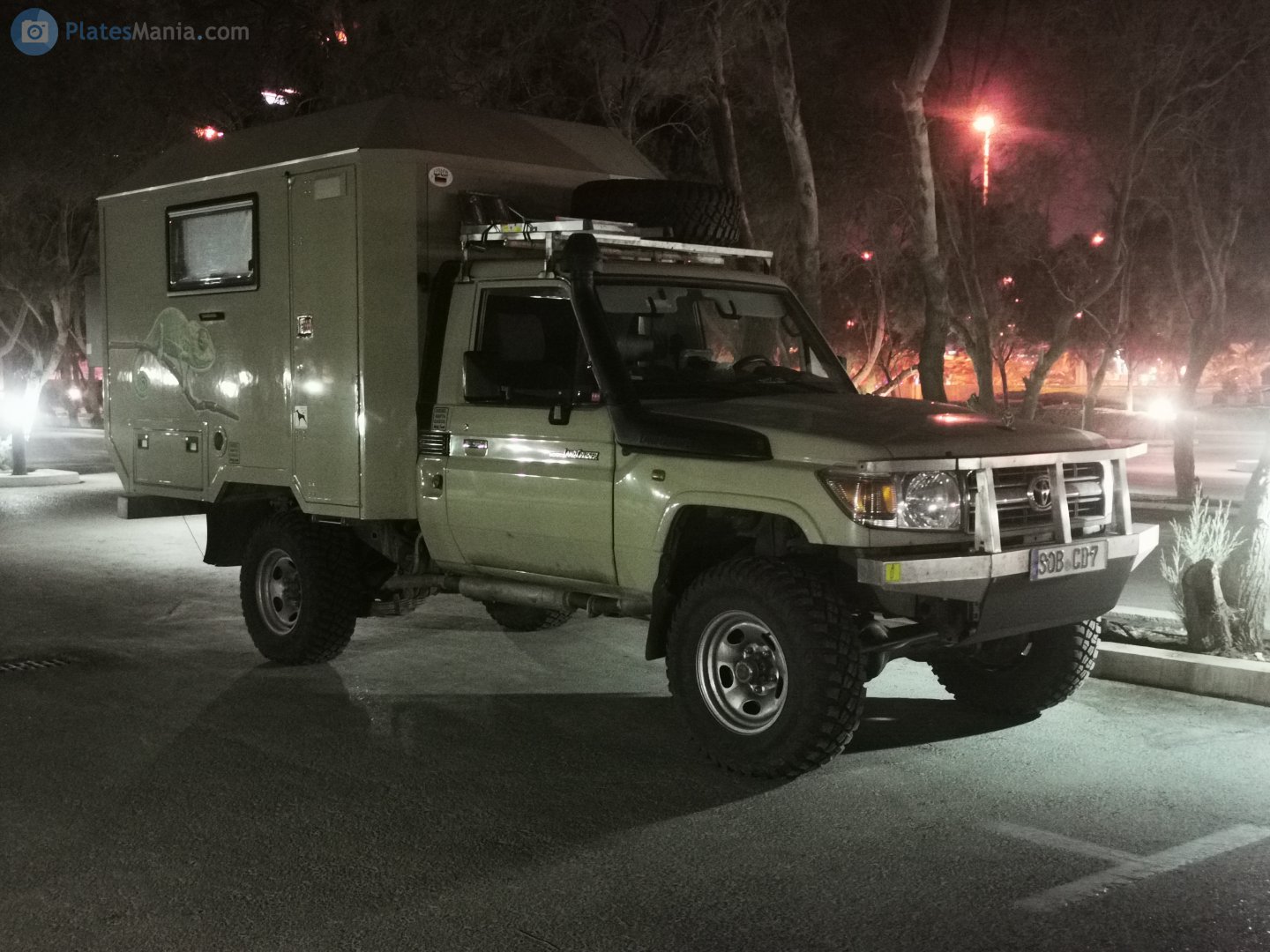 SOB CD 7, Toyota Land Cruiser 70 Pickup (J79), 1st facelift, 2007–2023