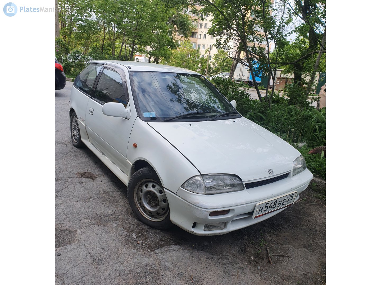 н 548 ве 25, Suzuki Cultus 2nd gen 3-door Hatch (AA34/AA44), 1988–1998