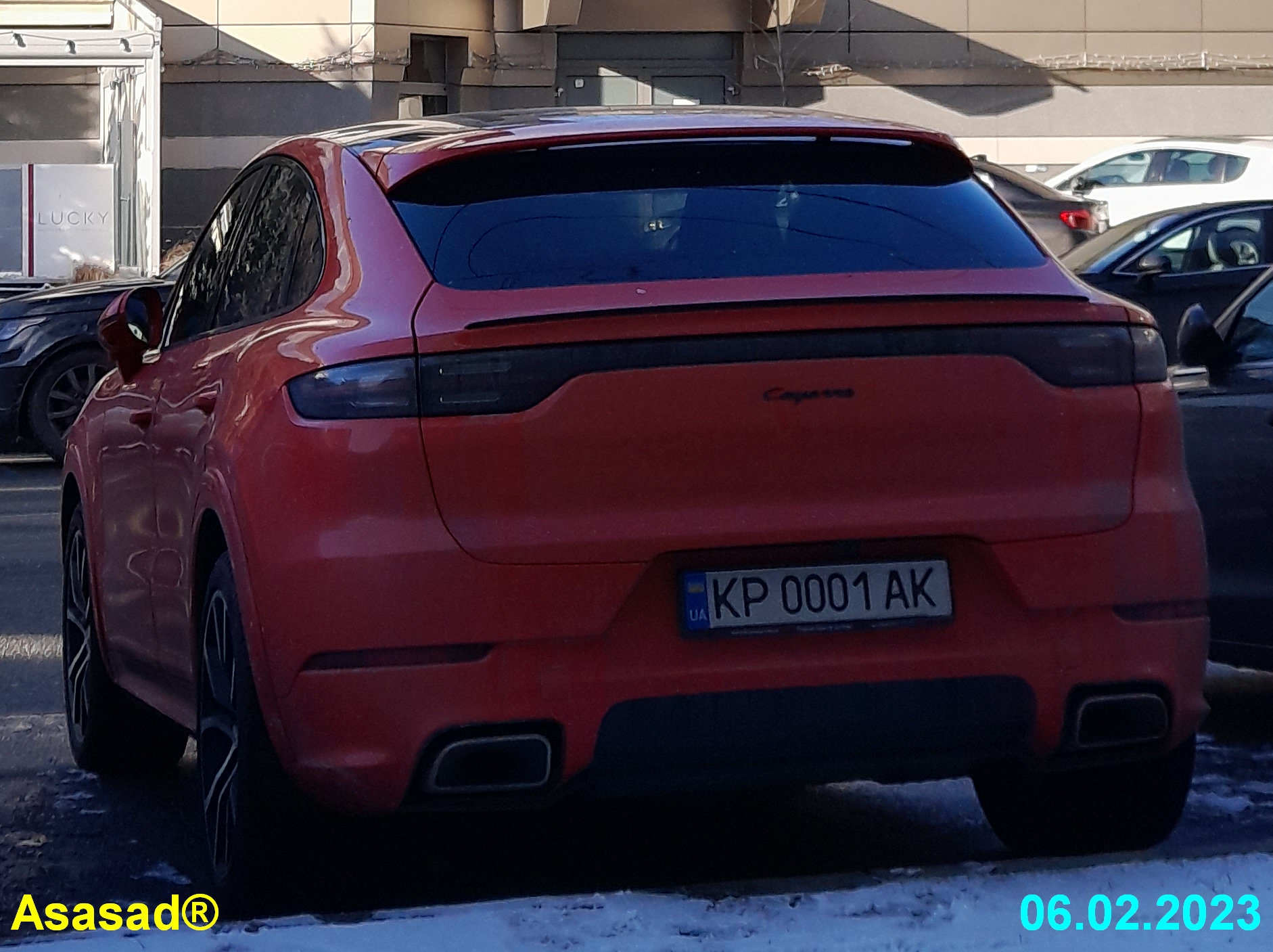 KP 0001 AK, Porsche Cayenne 3rd gen Coupé (PO536; 9Y3), 2019–2023