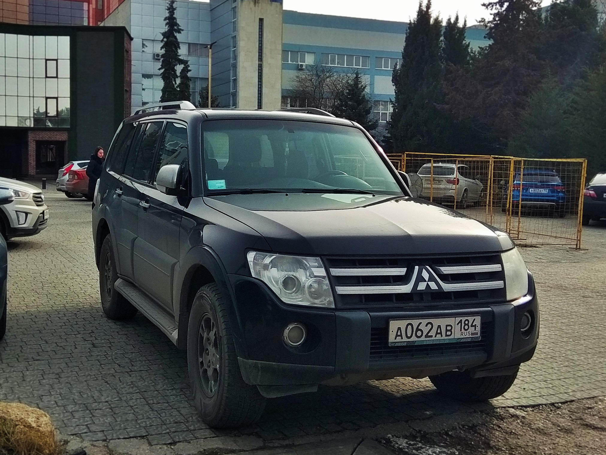а 062 ав 184, Mitsubishi Pajero 4th gen 5-door SUV (V90/NS/NT/NW/NX), 2006–2021