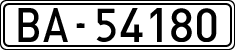License plates of Spain, 1900 year series