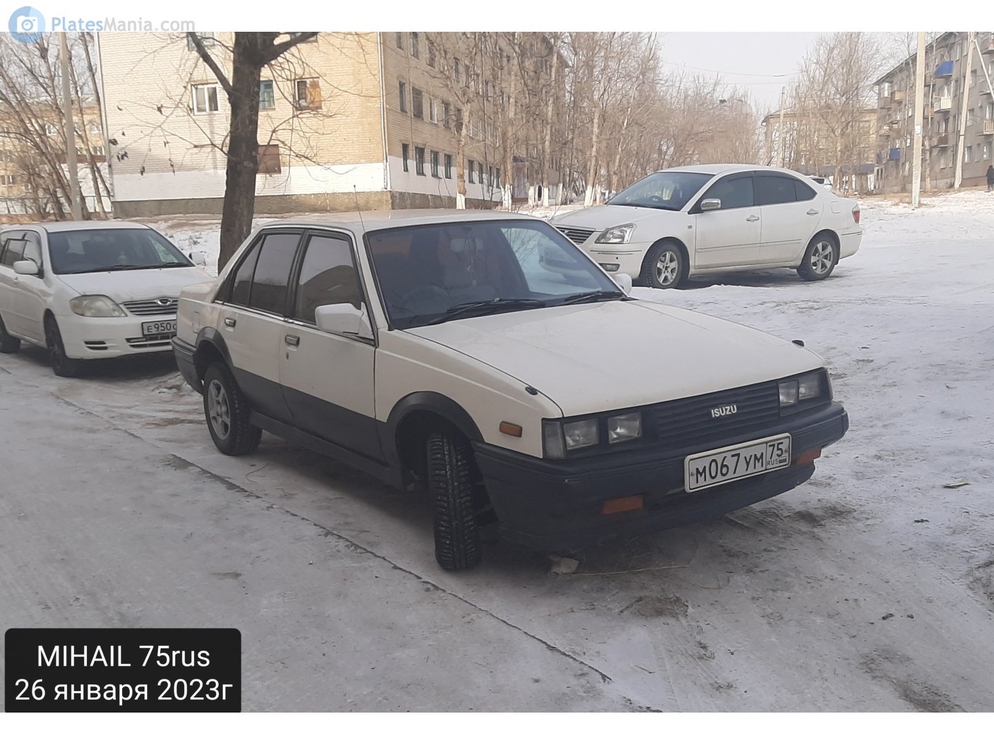 м 067 ум 75, Isuzu Aska 1st gen (Florian Aska) (JJ110), 1983–1989