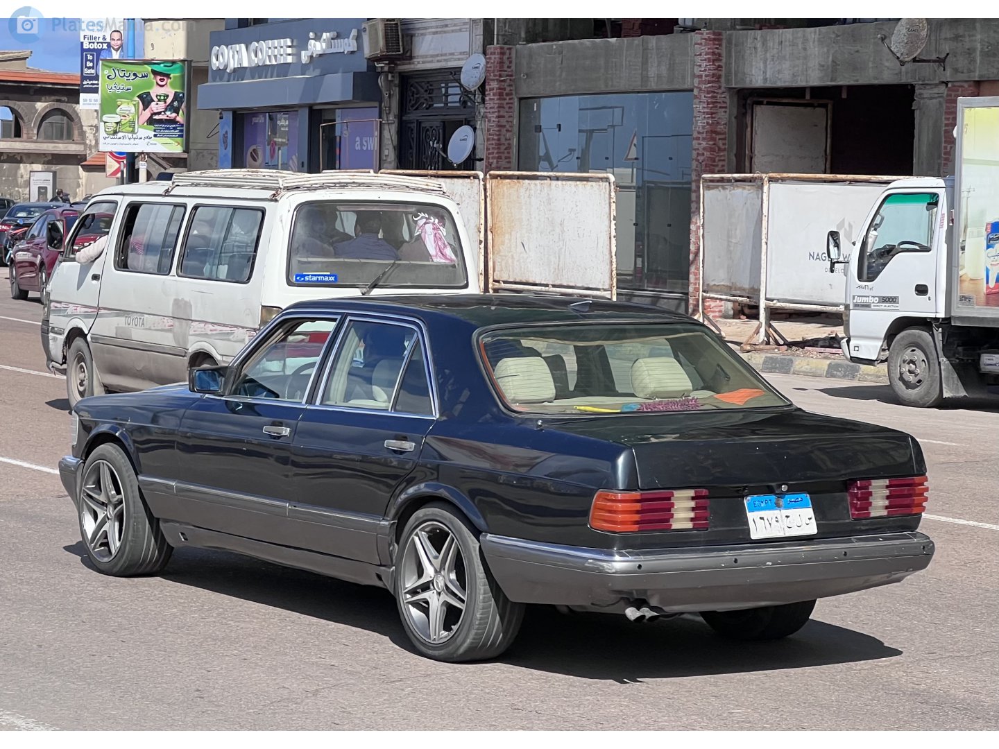 ١٦٧٩ جلس, Mercedes-Benz S-Klasse 4th gen Sedan (W126/V126), 1979–1991