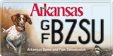 Arkansas, Specialty plates (AB XXXX / XXXXX)