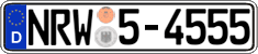 German license plate, Regional authorities