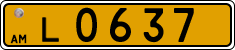 License plate of Armenia, Taxi