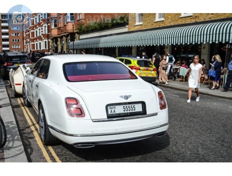AA 55555, Bentley Mulsanne