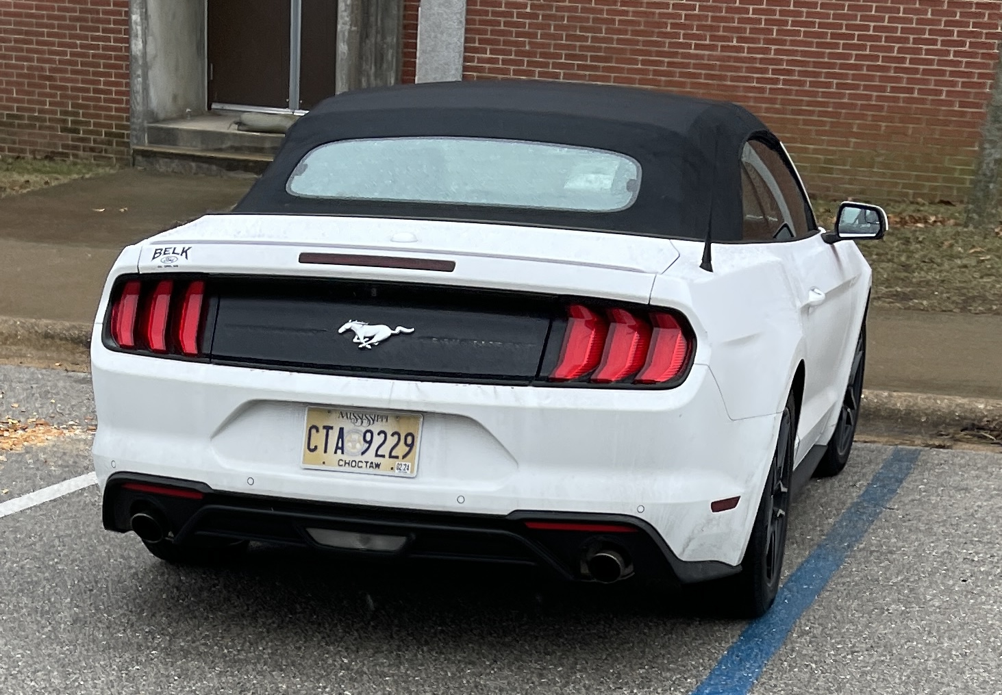 CTA 9229, Ford Mustang 6th gen 2-door Convertible (S550), facelift, 2017–2023
