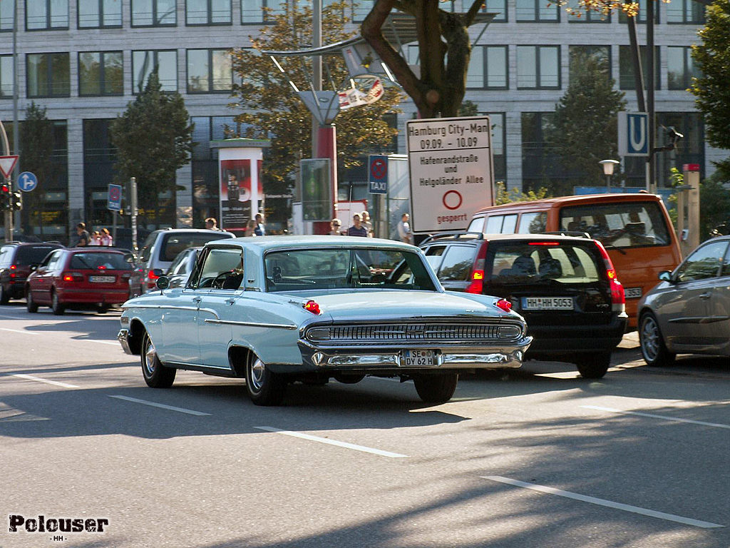 SE DY 62 H, Mercury Monterey 5th gen 1962 4-door Hardtop (75B), 1st facelift, 1961–1962