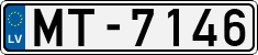 License plate of Latvia, Regular car plates