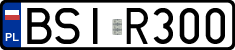 License plates of Poland, Regular car plates