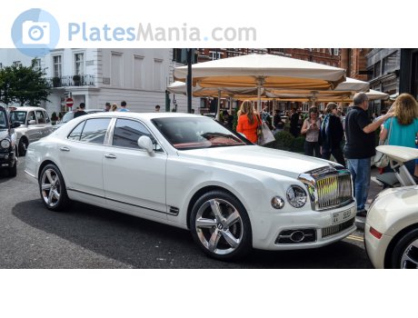 AA 55555, Bentley Mulsanne