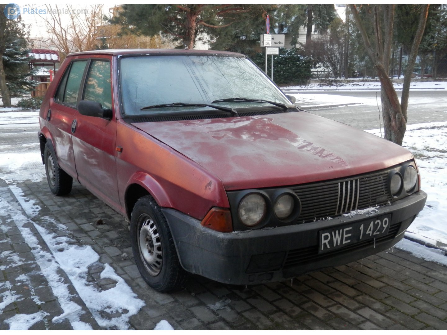 RWE 1429, FIAT Ritmo 1st gen 5-door Hatch (138), facelift, 1982–1988
