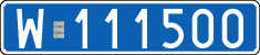 License plates of Poland, Diplomatic