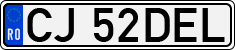 License plate of Romania, Regular plates