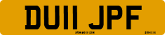 License plate of the United Kingdom, 2001 year system