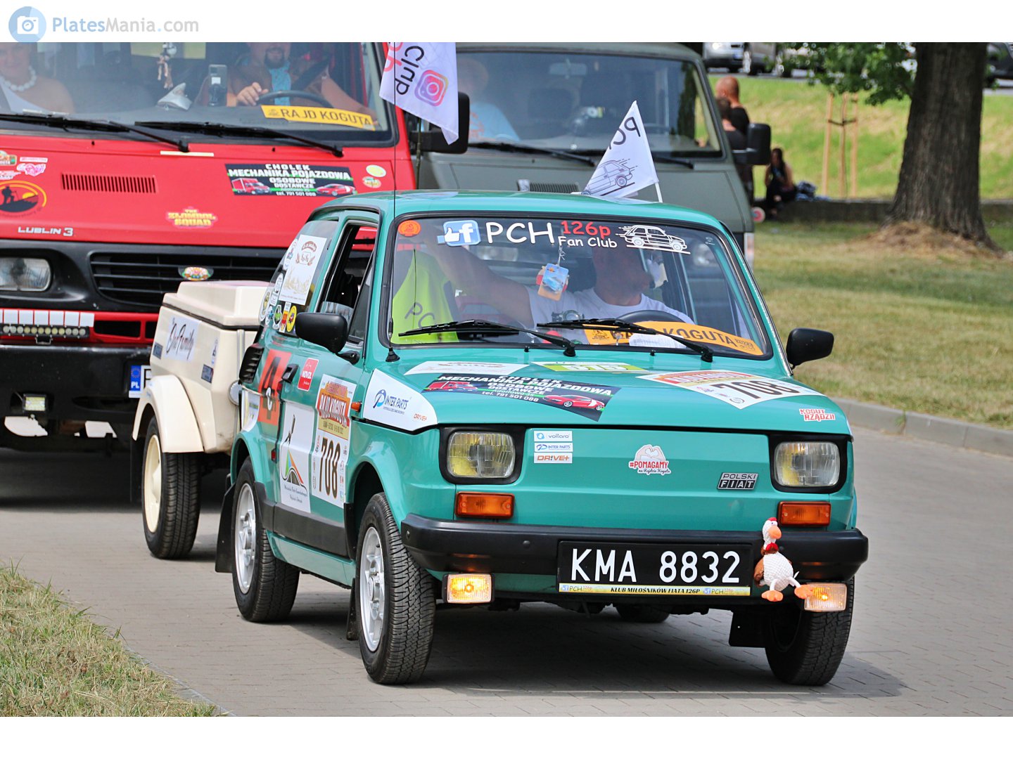 KMA 8832, Polski Fiat 126p 126p 600/650/FL, 1973–1994