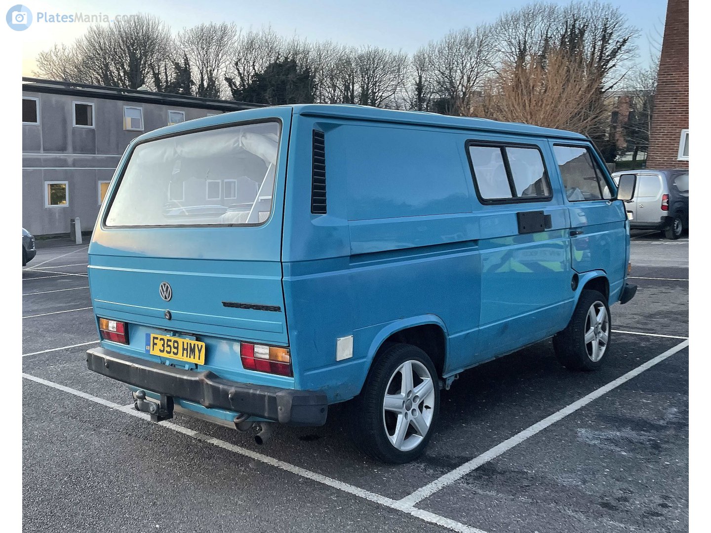 F359HMY, Volkswagen Transporter 3rd gen Van (T3), 1979–1992