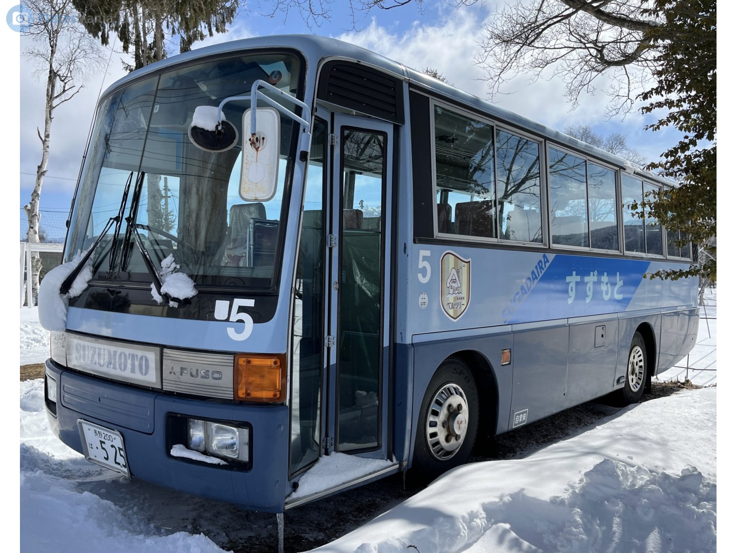 長野 200 は 525, Mitsubishi Fuso Aero 1st gen Aero Midi MJ/MK/MM, 1986–1993