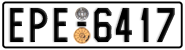 License plate of Greece, Cars