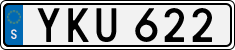 License plate of Sweden, Regular plates