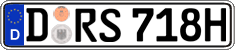 German license plate, Plates for oldtimers (type 