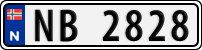 License plate of Norway, Trailers, motorcycles, special vehicles