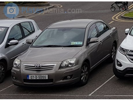 07-D-50155, Toyota Avensis