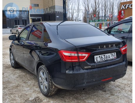 е163ва763, Lada (VAZ) Vesta