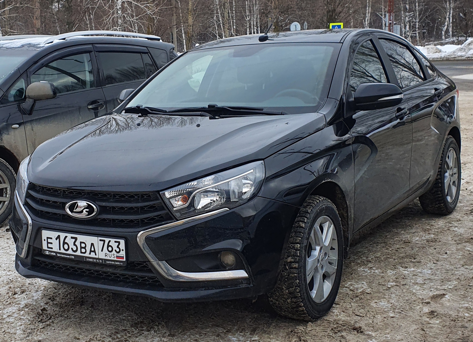 е 163 ва 763, Lada (VAZ) Vesta 1st gen Sedan (GFL), 2015–2022