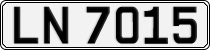 License plate of Norway, Trailers, motorcycles, special vehicles