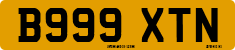 License plate of the United Kingdom, 1983 year system