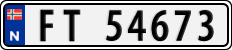 License plate of Norway, Cars