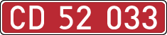License plates of Spain, Diplomatic