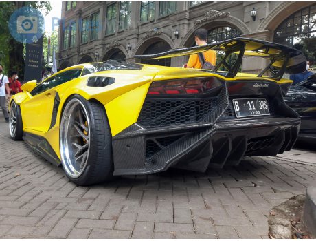 B 11 JVS, Lamborghini Aventador (Jakarta, Banten (Tangerang), West Java ...