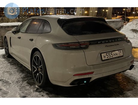 н555нн39, Porsche Panamera