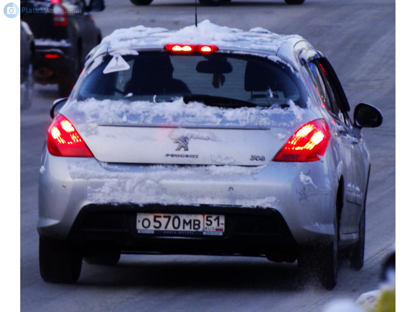 о 570 мв 51, Peugeot 308 1st gen 5-door Hatch (T7), 1st facelift, 2011–2013 (–2015 for LATAM-market)