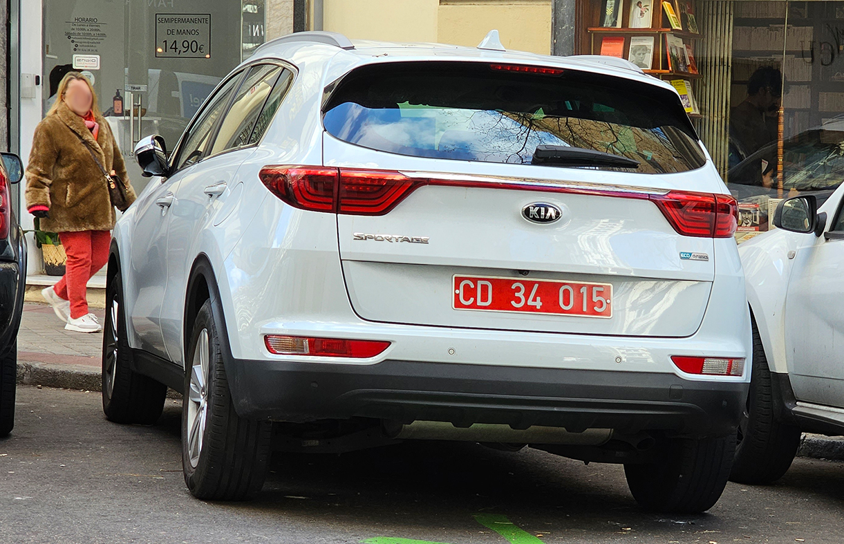 CD 34 015, Kia Sportage 4th gen (QL), 2015–2018 (–2019 for NA-market)