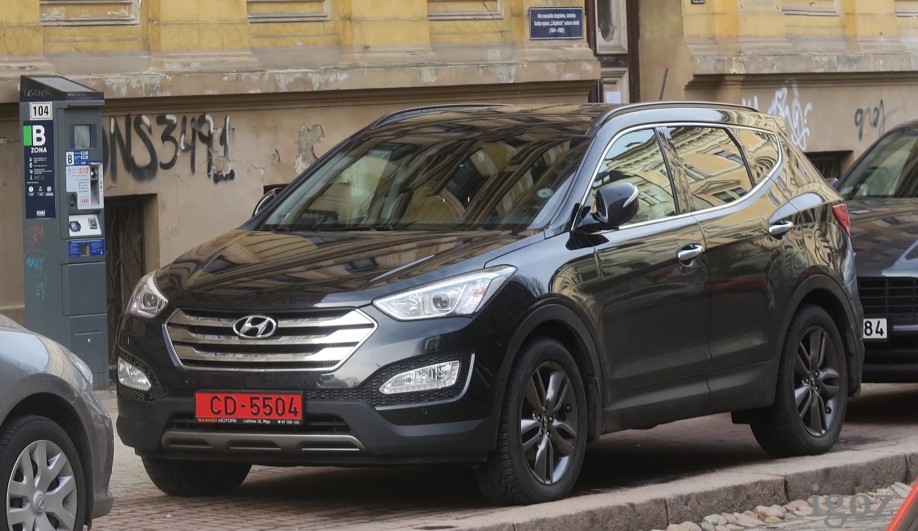 CD-5504, Hyundai Santa Fe 3rd gen (Sport) (DM), 2012–2015