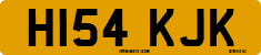 License plate of the United Kingdom, 1983 year system