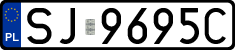 License plates of Poland, Regular car plates