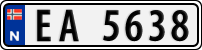 License plate of Norway, Trailers, motorcycles, special vehicles